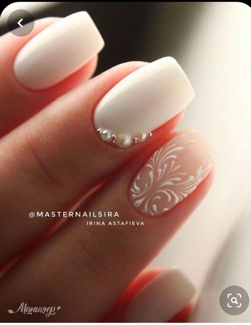 ¿Qué tipo de manicura prefieres para ese gran día?👰💅 11