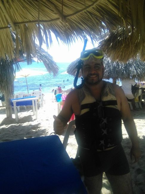 Fue mágica la actividad en la playa