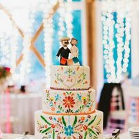  Pastel para boda con temática Mexicana - 3