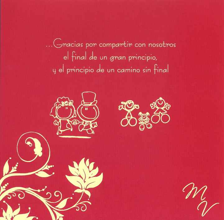 Texto de mi invitacion....