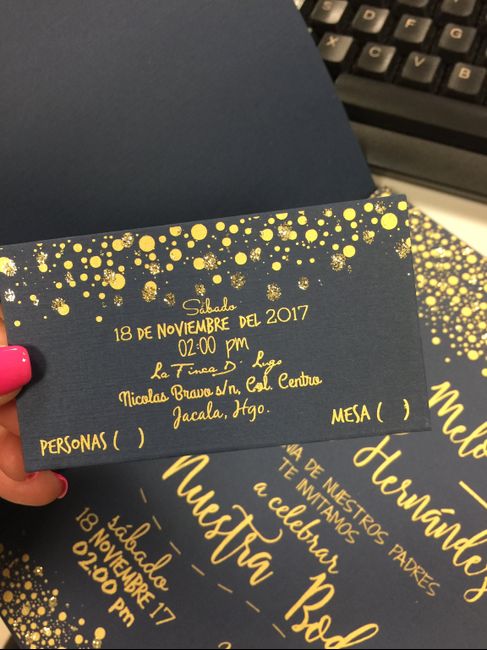 ¡llegaron las invitaciones! - 3
