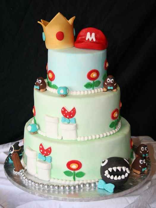 Mario Bros Cake 👨🏻‍🔧🍄🐢 - 1