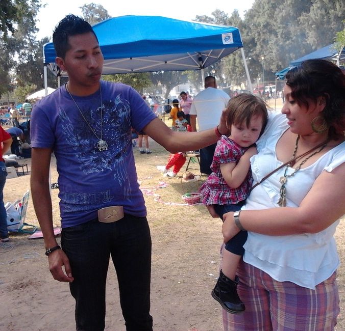 mi amor y nuestra sobrina :)