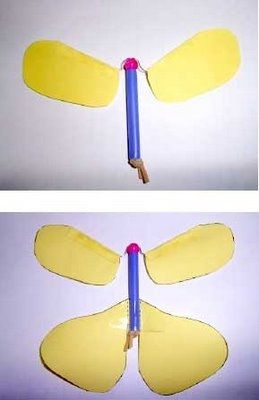 mariposa voladora