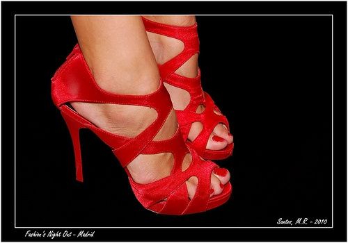 zapatos en rojo 2