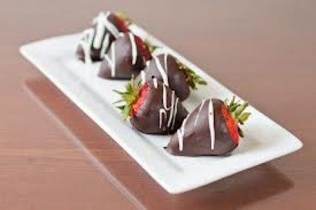FRESAS CON CHOCOLATE
