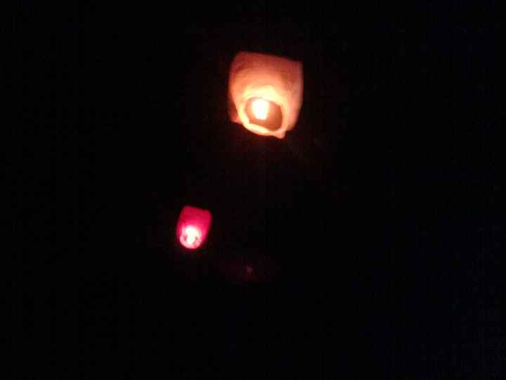 nuestra única foto de los globos