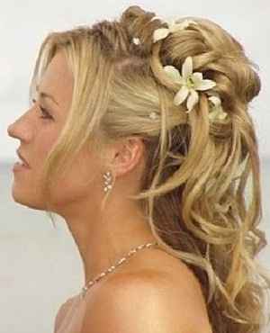 peinado semirecogido