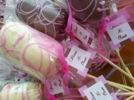 BOMBONES CON CHOCOLATE