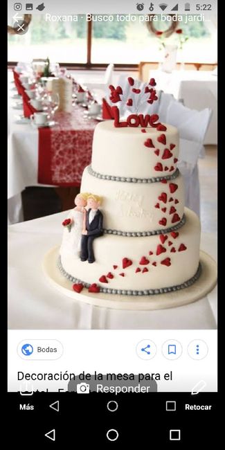 Mi pastel de boda será _____ 2