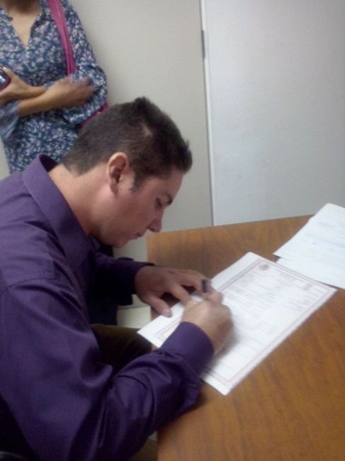 Boda civil