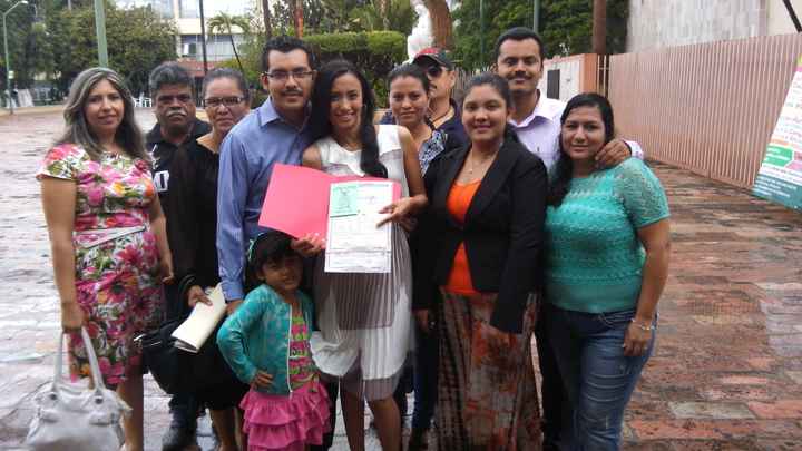 Hoy fue mi boda civil, estoy feliz - 3