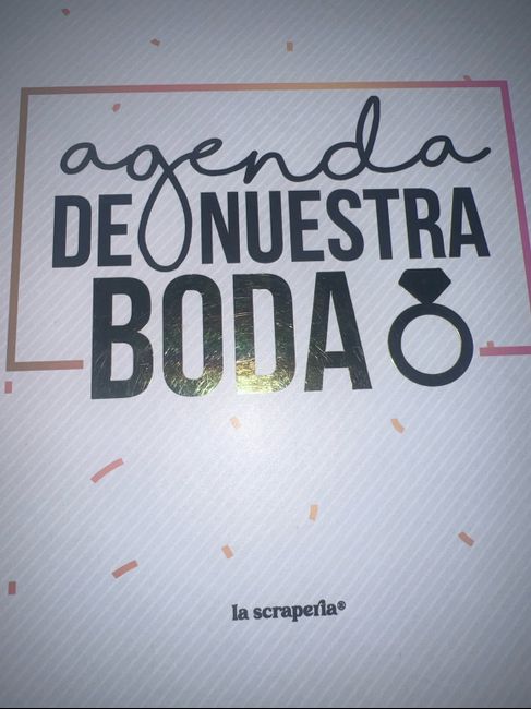 Agenda de boda 1