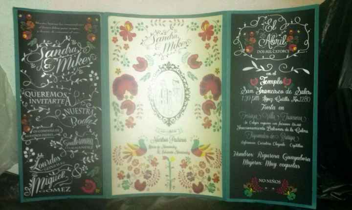 Invitaciones de boda - 1