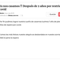 Ya nos casamos !! Después de 2 años por restricciones covid - 1