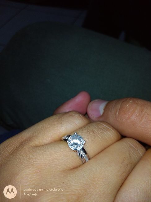 Si hubieras podido elegir el anillo de compromiso.. - 1