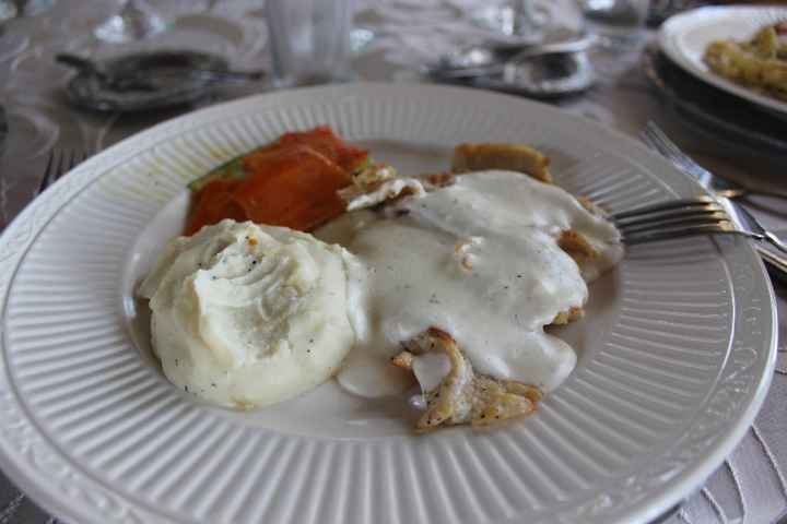 Pechuga de Pollo en salsa de quesos