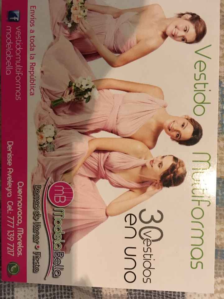 Vestidos damas de honor! 👗 - 1