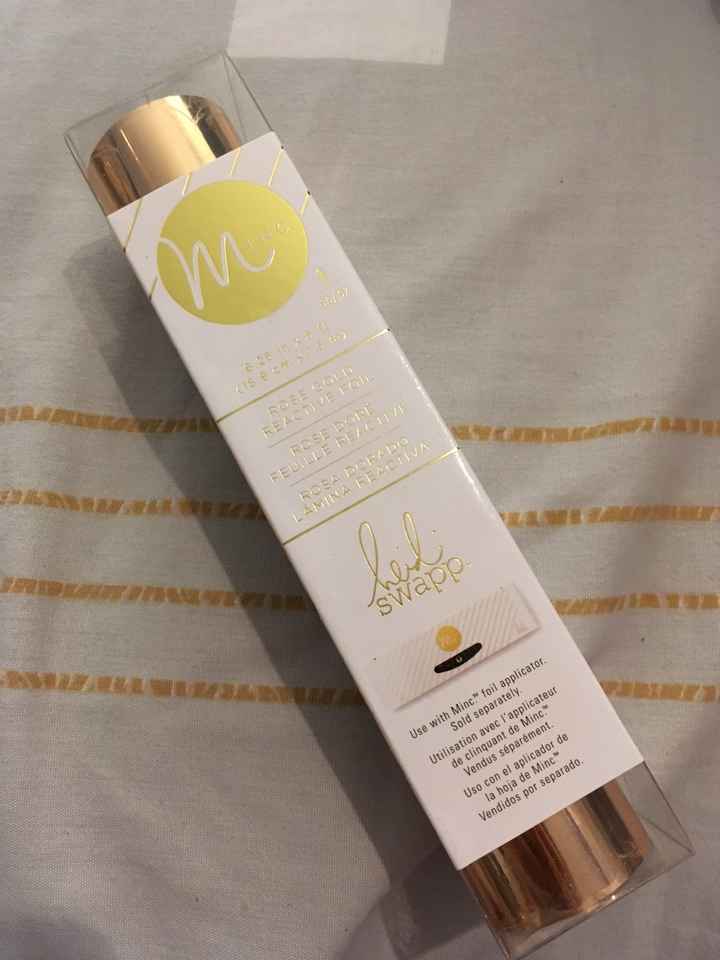 Ayuda con papel foil - para invitaciones - 1