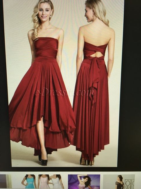 Hola, ideas para los vestidos de las damas. - 2