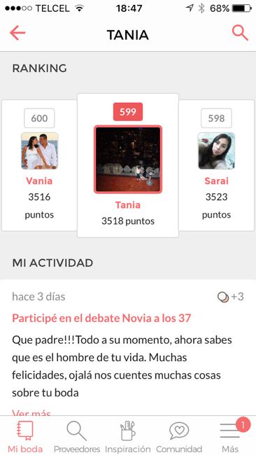 En que # del ranking se encuentran? - 1