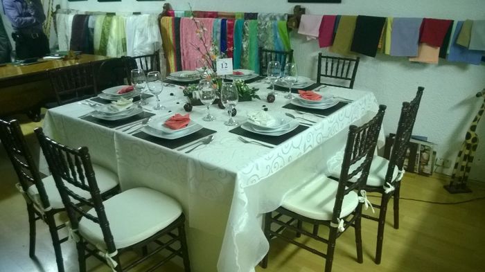 Mi degustacion!!!  Y ayuda para el color de servilletas  - 2