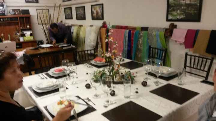 Mi degustacion!!!  Y ayuda para el color de servilletas  - 5