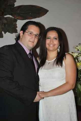 En nuestra boda al civil