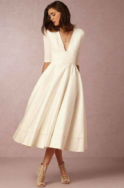 "Vestidos de Novia para Civil" - 1