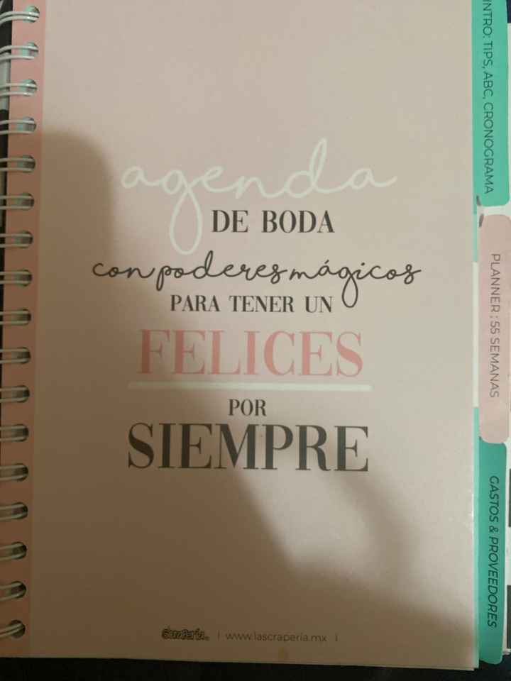 ¿La mejor agenda para Novias? - 2