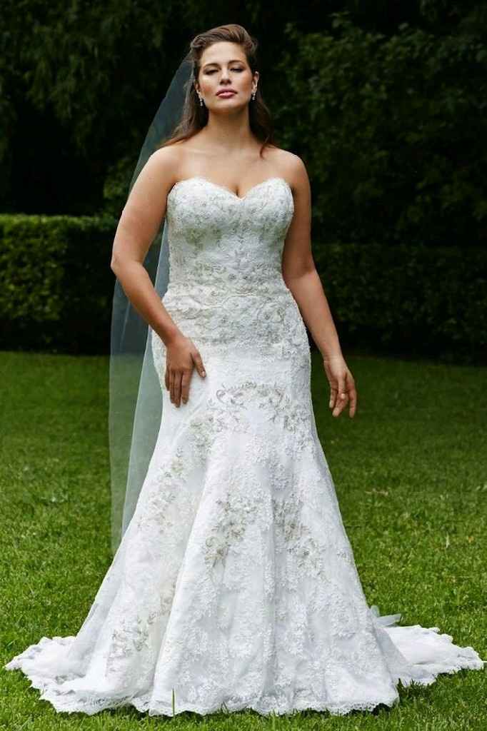 Vestidos de novia talla grande - 4