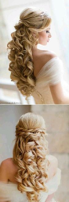 Ideas de peinados de novia - 13
