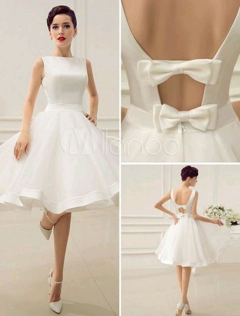 Vestidos de novia cortos - 2