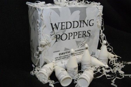wedding poppers 