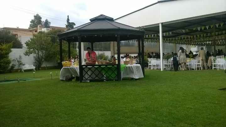 Aquí será la boda civil!