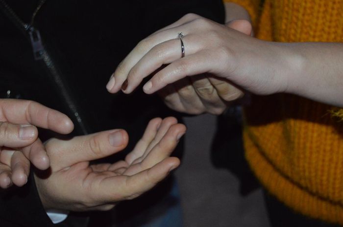 La unión de nuestras manos 