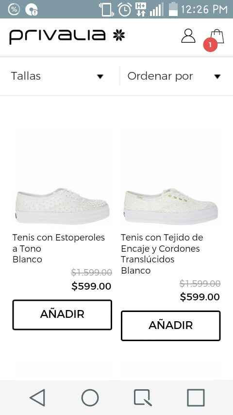 Tenis descuento! - 1