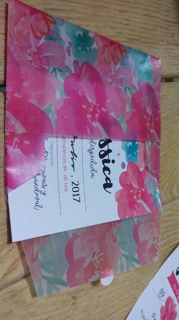 Invitaciones de despedida - 1