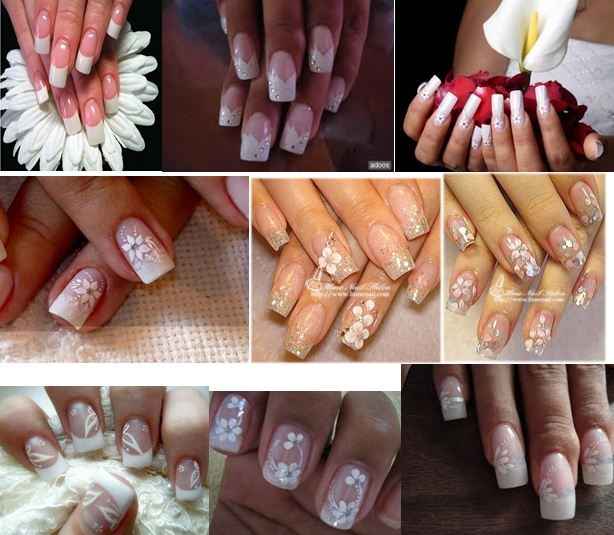 uñas para novia