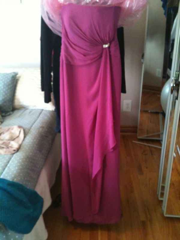 vestido dama honor