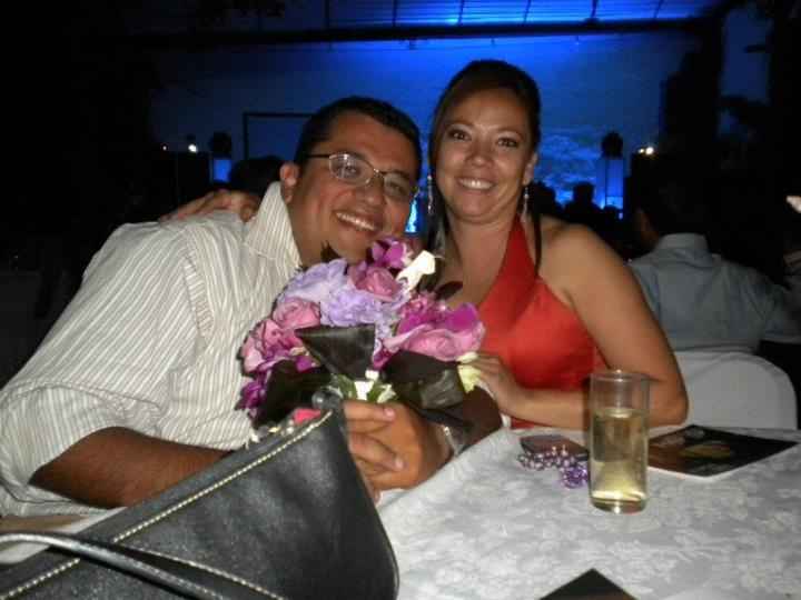 La ganadora del ramo