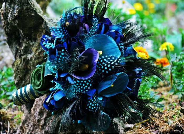 Espectacular y plumas