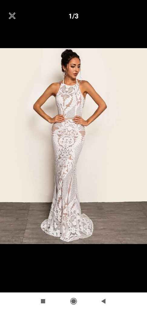 Vestido boda civil 👗 - 2