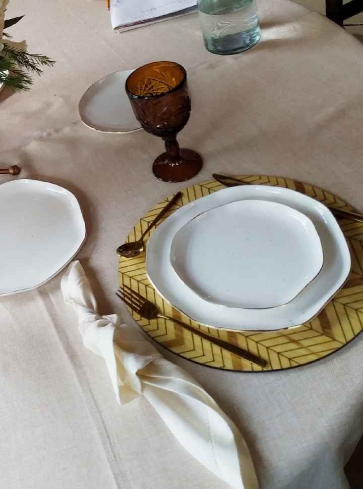 Montaje de mesas para mí boda civil. - 3