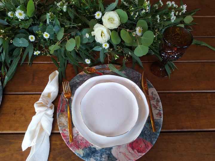 Montaje de mesas para mí boda civil. - 4