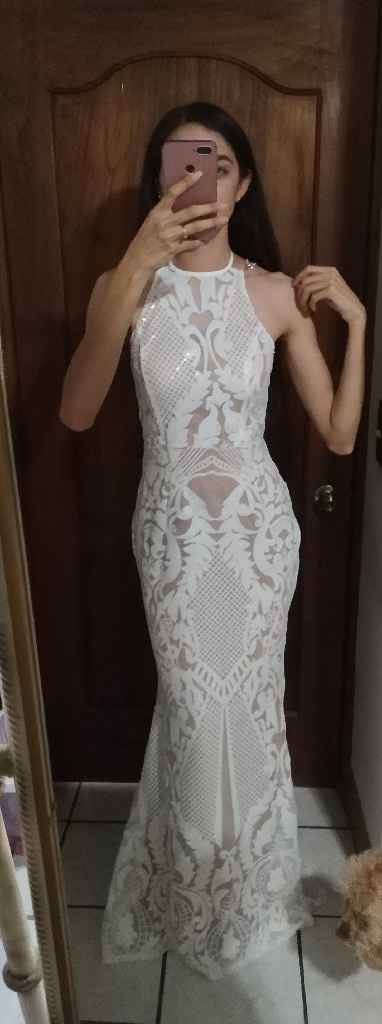 Vestido para boda al civil - 1