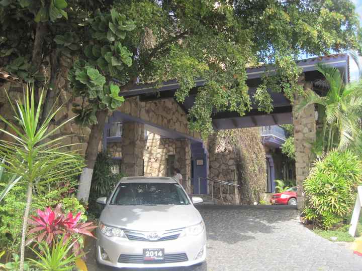 Entrada del hotel