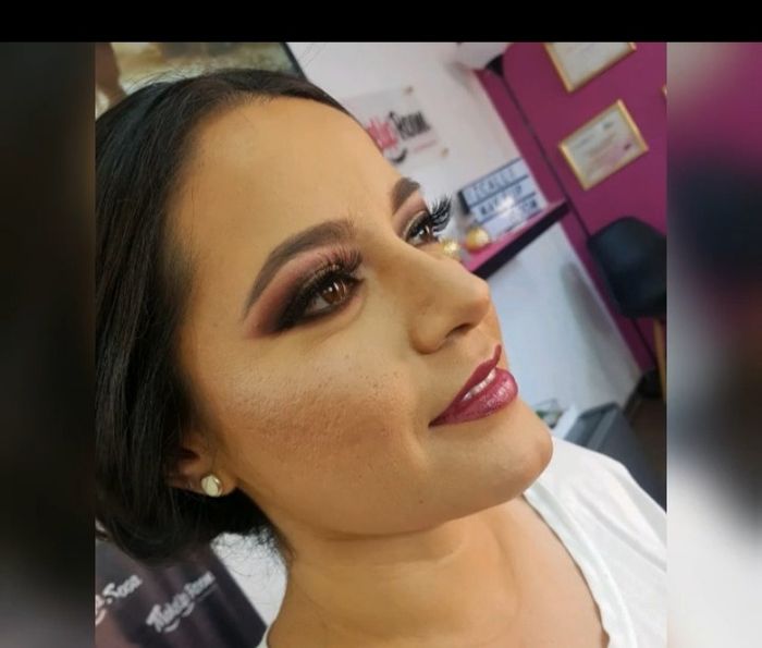 Prueba de maquillaje y peinado ! 😯 3