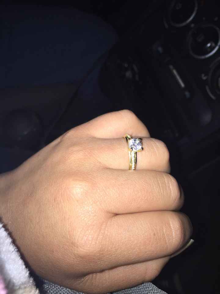 Si hubieras podido elegir el anillo de compromiso.. - 1