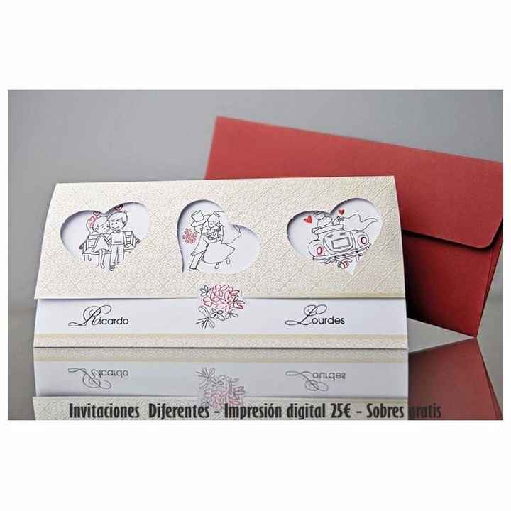 Invitaciones historieta